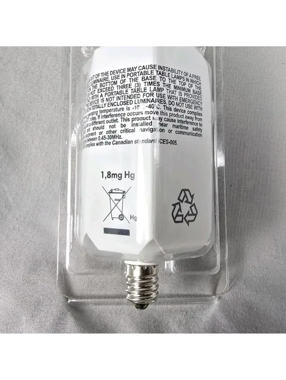 IKEA Sparsam E12 Fluorescent Bulbs 2 Pack Energy Efficient Light Bulbs